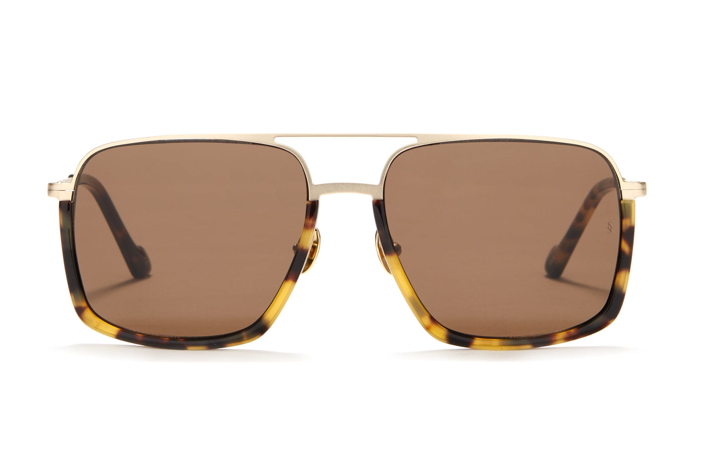 Sunday Somewhere Alec in Tokyo Tort Unisex Oversized Aviator Sunglasses