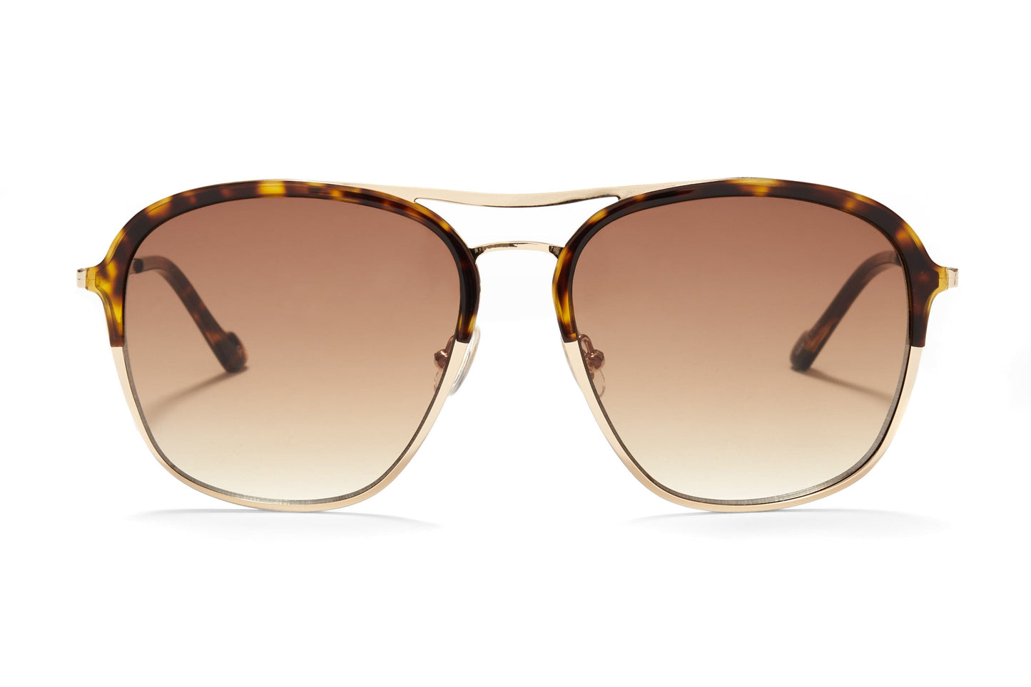 Sunday Somewhere Archie in Tort Unisex Oversized Aviator Sunglasses