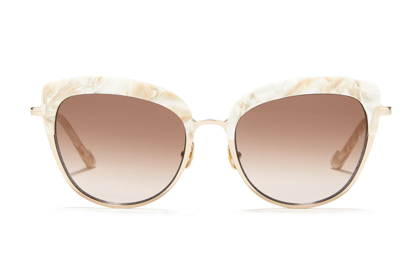 Sunday Somewhere Margot in Mother of Pearl Women's Cat-Eye Combination Sunglasses