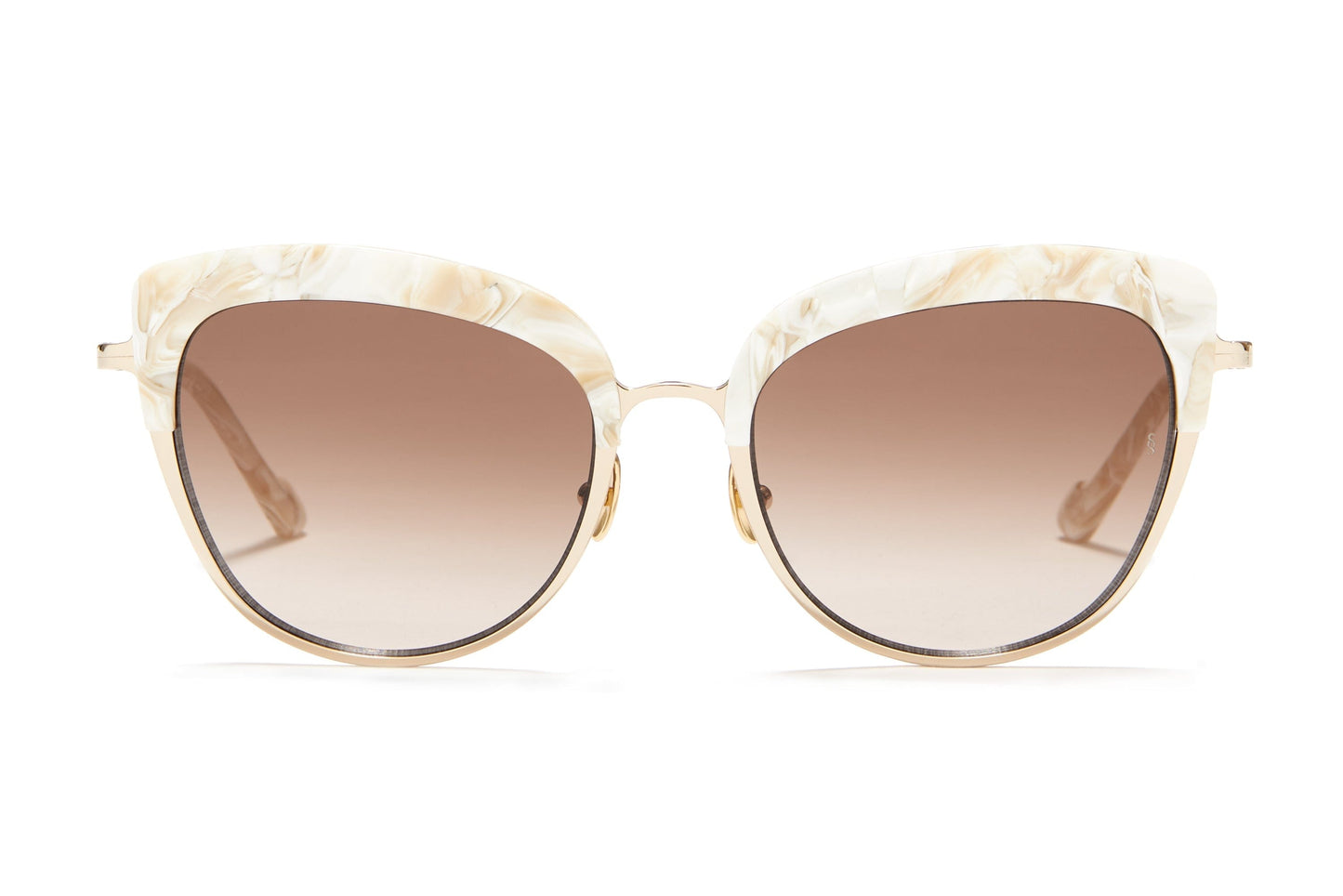 Sunday Somewhere Margot in Mother of Pearl Women's Cat-Eye Combination Sunglasses 