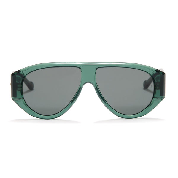 Olive in Crystal Green