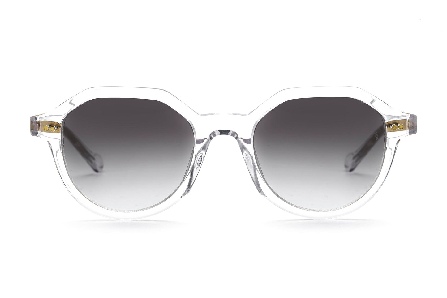 Yeeha geometric sunglasses in crystal 