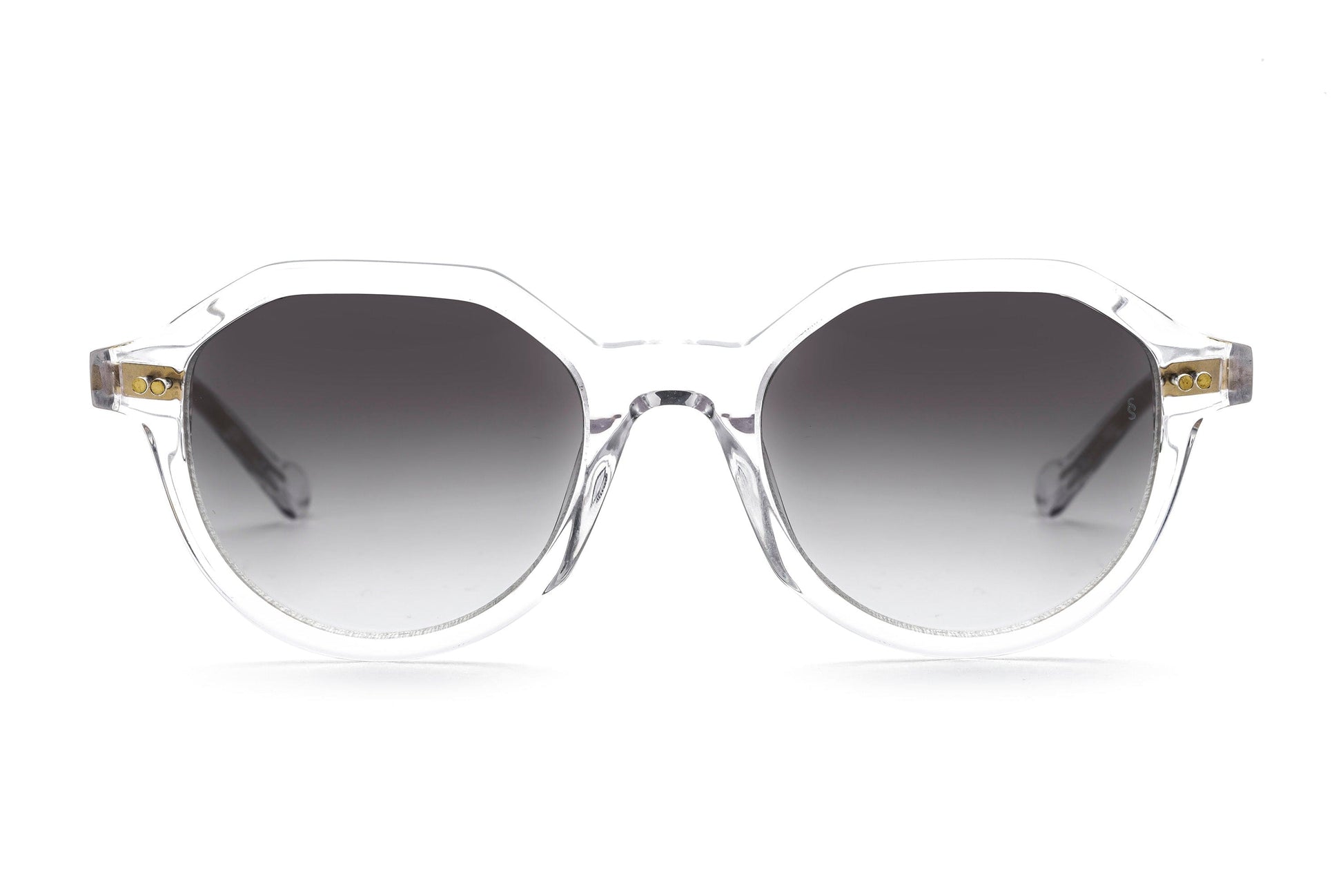 Yeeha geometric sunglasses in crystal 