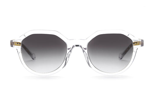 Yeeha geometric sunglasses in crystal 